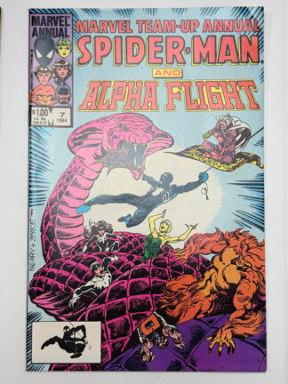 Marvel Team-Up Annual #7 (1984) - Cover