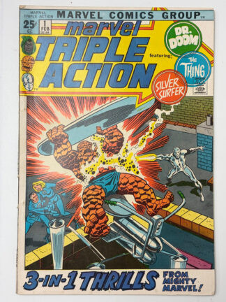 Marvel Triple Action #1 (1972) - Cover