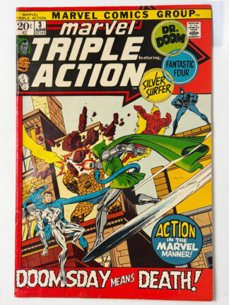 Marvel Triple Action #3 (1972) - Cover