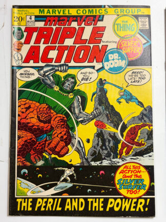 Marvel Triple Action #4 (1972) - Cover