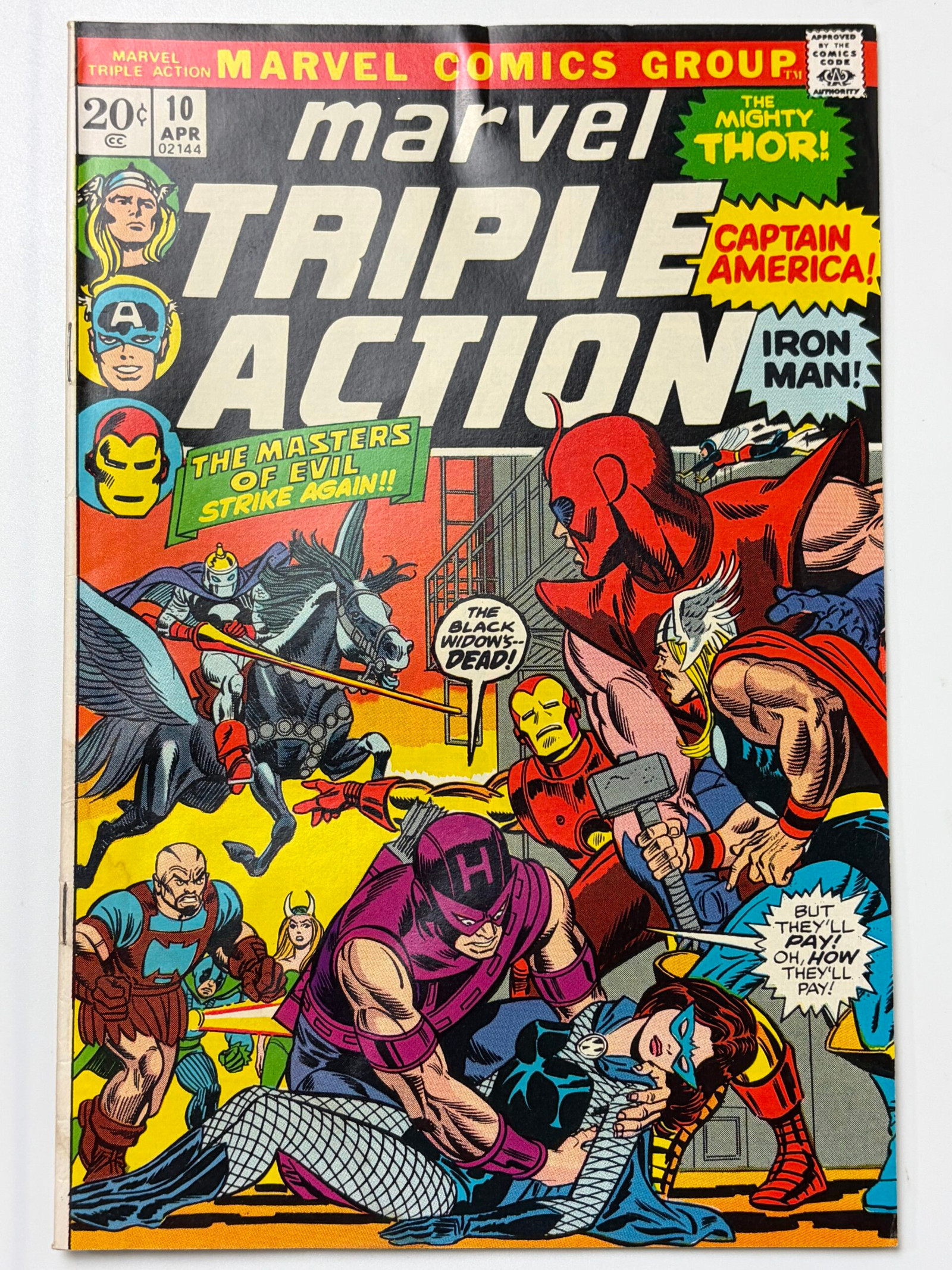 Marvel Triple Action #10 (1973) - Cover