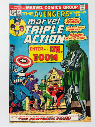 Marvel Triple Action #19 (1974) - Cover