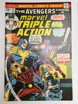 Marvel Triple Action #23 (1975) - Cover