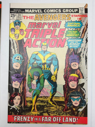 Marvel Triple Action #24 (1975) - Cover