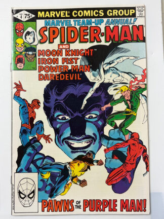 Marvel Team-Up Annual #4 (1981) - Cover
