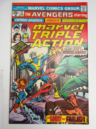 Marvel Triple Action #27 (1976) - Cover
