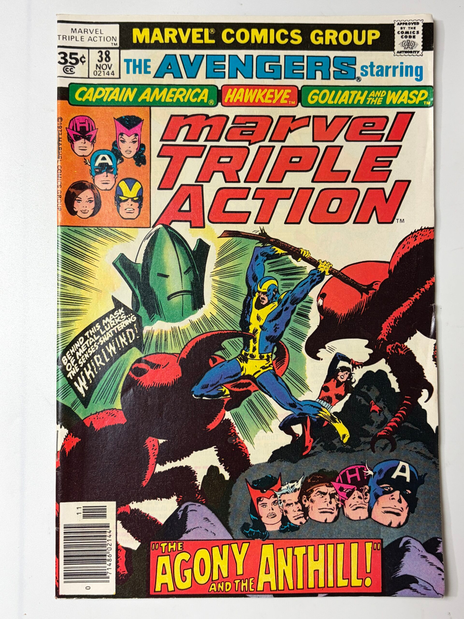 Marvel Triple Action #38 (1977) - Cover