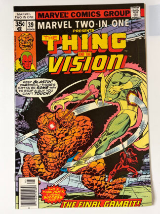 Marvel Two-In-One #39 (1978) - Cover