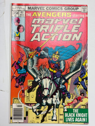 Marvel Triple Action #40 (1978) - Cover