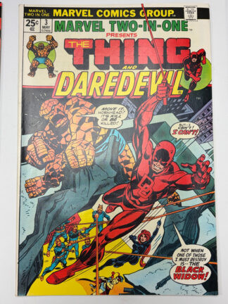 Marvel Two-In-One #3 (1974) - Cover