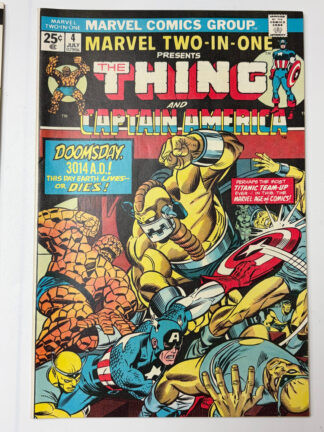 Marvel Two-In-One #4 (1974) - Cover