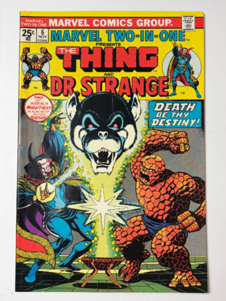 Marvel Two-In-One #6 (1974) - Cover