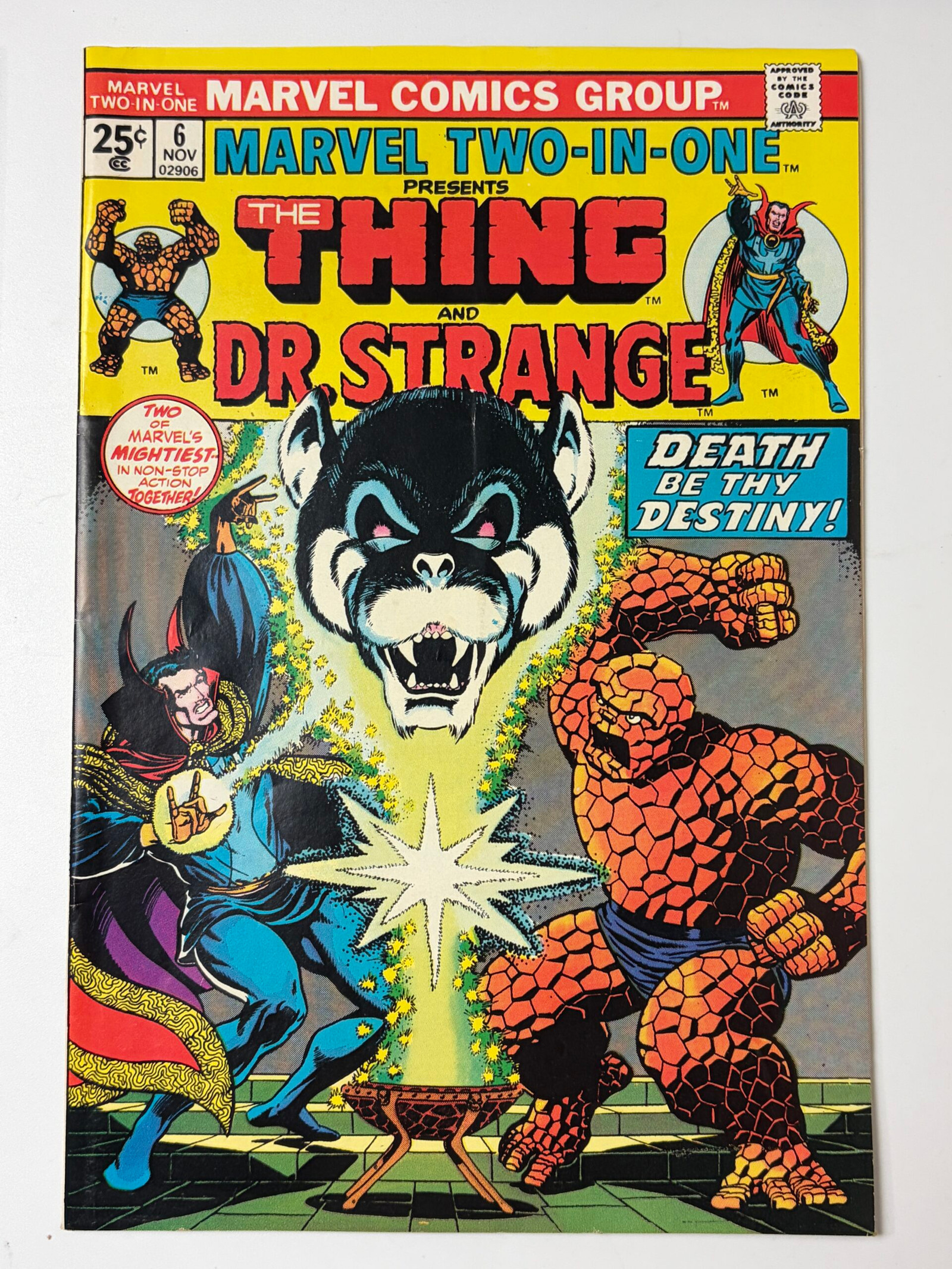 Marvel Two-In-One #6 (1974) - Cover