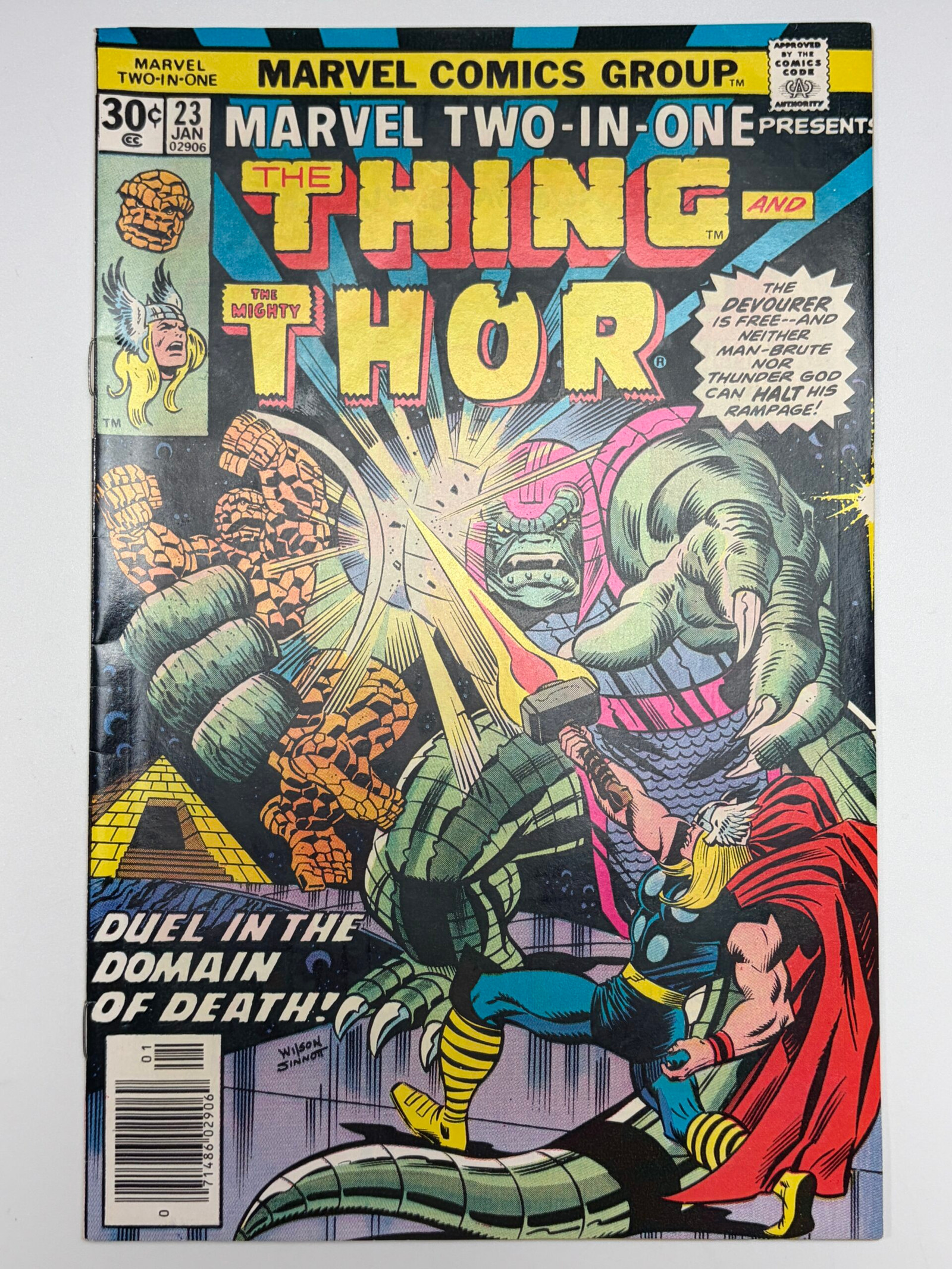 Marvel Two-In-One #23 (1977) - Cover