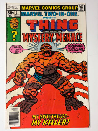 Marvel Two-In-One #31 (1977) - Cover
