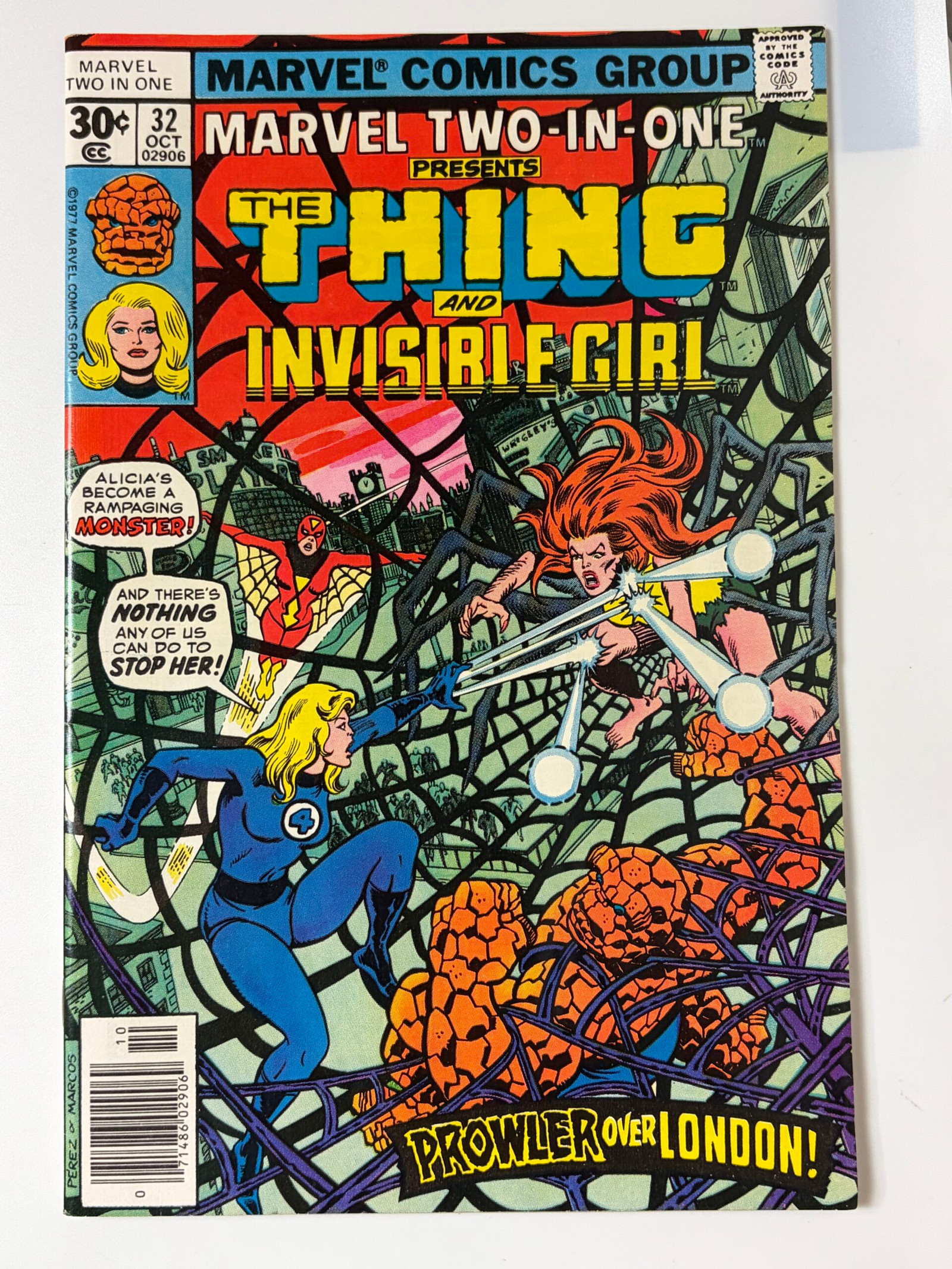 Marvel Two-In-One #32 (1977) - Cover