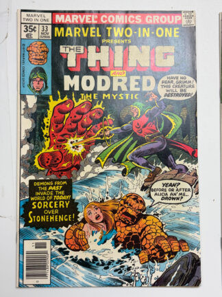 Marvel Two-In-One #33 (1977) - Cover