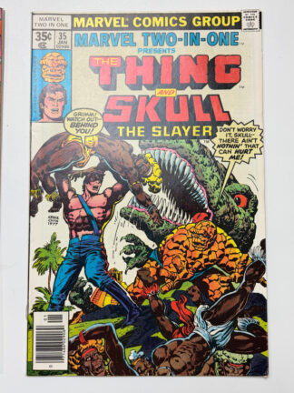 Marvel Two-In-One #35 (1978) - Cover