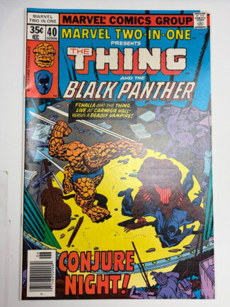 Marvel Two-In-One #40 (1978) - Cover