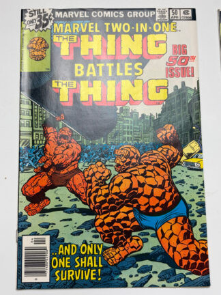 Marvel Two-In-One #50 (1979) - Cover