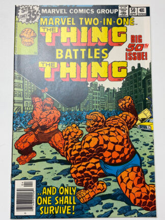 Marvel Two-In-One #50 (1979) - Cover