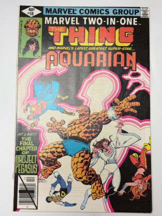 Marvel Two-In-One #58 (1979) 1st app. Nth Man - Cover