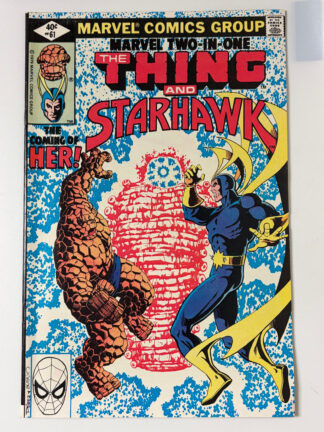 Marvel Two-In-One #61 (1980) 1st app. HER - Cover