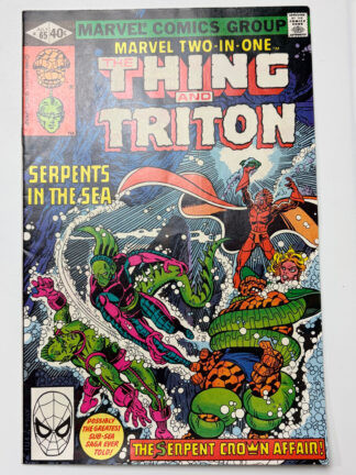 Marvel Two-In-One #65 (1980) - Cover