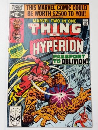 Marvel Two-In-One #67 (1980) - Cover