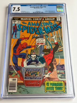 Amazing Spider-Man #162 (1976) 1st full app. Jigsaw (Billy Russo) - Cover
