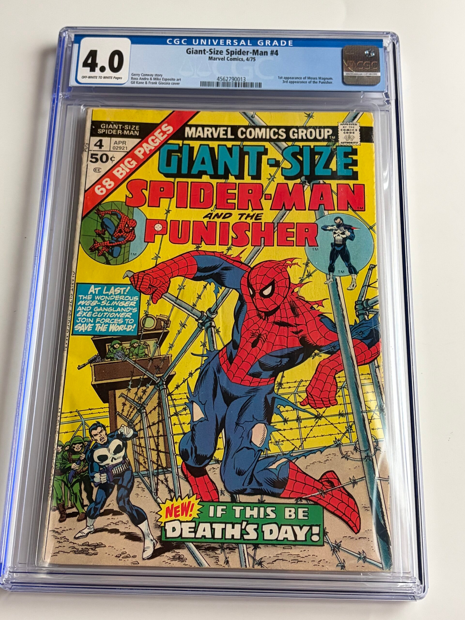 Giant-Size Spider-Man #4 (1975) - Cover