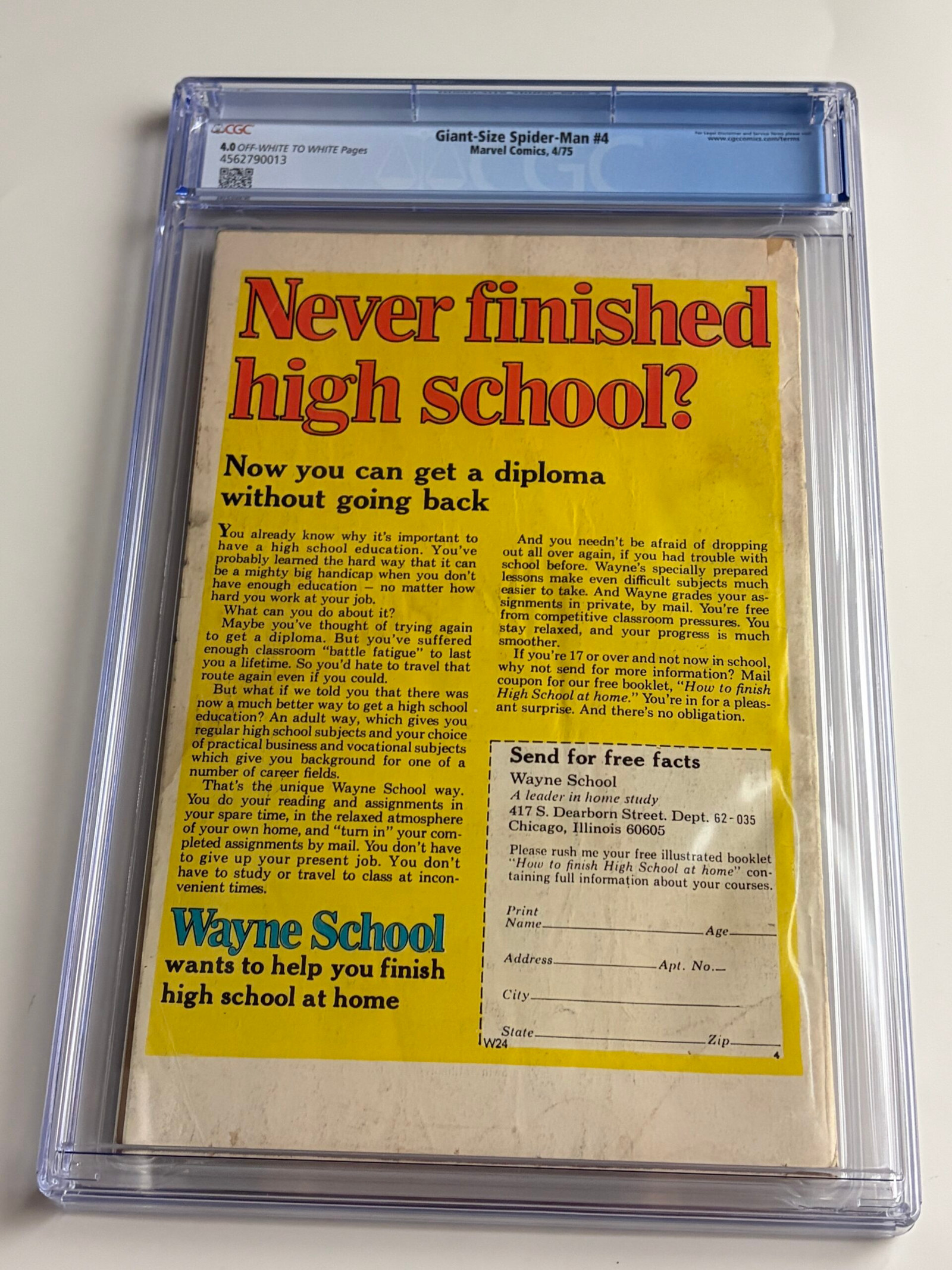 Giant-Size Spider-Man #4 (1975) - Cover