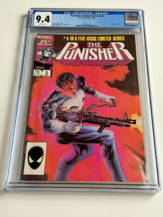 Punisher #5 (1986) - Cover