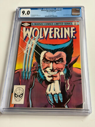 Wolverine #1 (1982) Premiere Issue, 1st solo series of Wolverine, 1st cameo app. Yukio - Cover