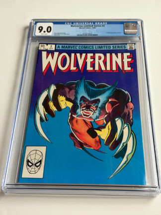 Wolverine #2 (1982) 1st full app. Yukio - Cover
