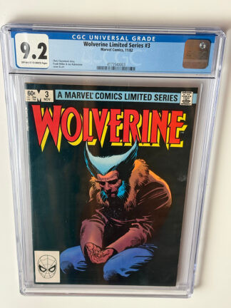 Wolverine #3 (1982) Death of Asano Kimura - Cover