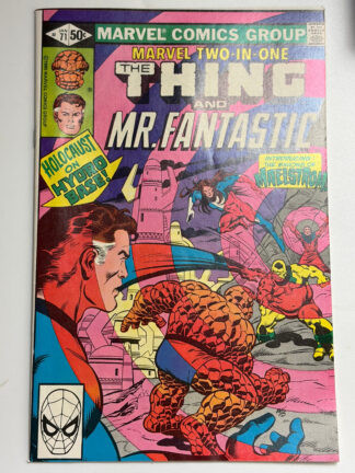 Marvel Two-In-One #71 (1981) 1st app. Maelstrom - Cover