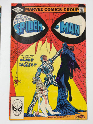 Spectacular Spider-Man #70 (1982) - Cover