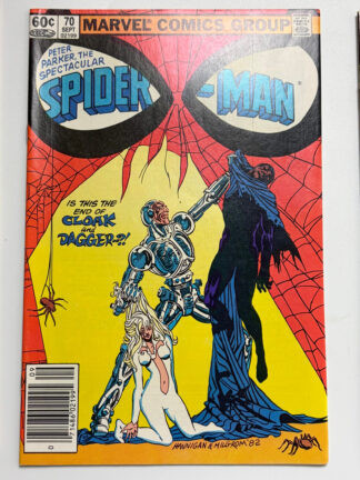 Spectacular Spider-Man #70 (1982) - Cover