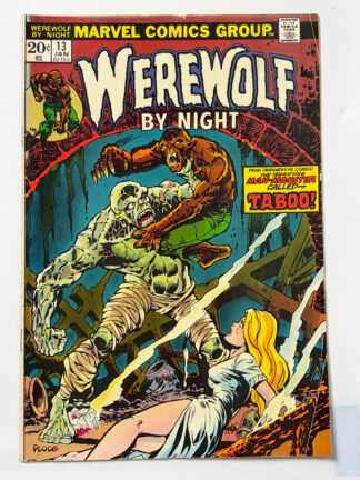 Werewolf by Night #13 (1974) - Cover