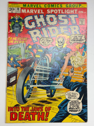 Marvel Spotlight #10 (1973) Origin & 1st app. Witch-Woman (Linda Littletrees) - Cover