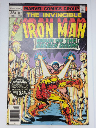 Iron Man #107 (1978) - Cover