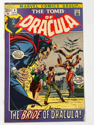 Tomb of Dracula #4 (1972) - Cover