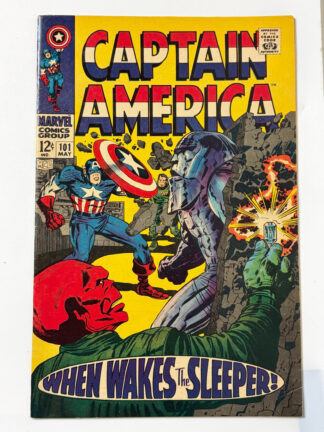 Captain America #101 (1968) - Cover