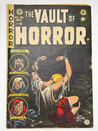 Vault of Horror #39 (1954) - Cover