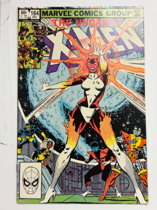 Uncanny X-Men #164 (1982) 1st app. Binary (Carol Danvers) - Cover