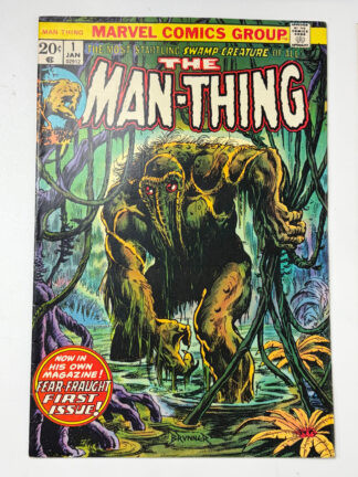 Man-Thing #1 (1974) 2nd app. Howard the Duck - Cover