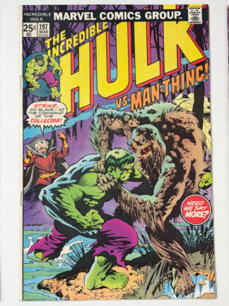 Incredible Hulk #197 (1976) - Cover