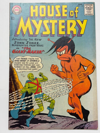 House of Mystery #143 (1964) Martian Manhunter series begins - Cover