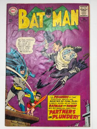 Batman #169 (1965) 2nd Silver Age app. The Penguin